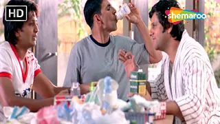 Akshay Kumar Comedy - अक्षय ने उठायी बच्चे की दूध की बोटल | Ritesh Deshmukh Comedy