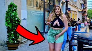 EVERYONE  SCREAM LIKE CRAZY! BUSHMAN PRANK AWESOME REACTIONS