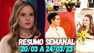 RESUMO SEMANAL POLIANA MOÇA DE 20/03 A 24/03/2023