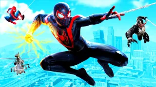 GTA 5 als *NEUER* SPIDERMAN spielen!! (MILES MORALES)