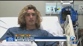 Teen surfer describes being bitten by shark near Fort Pierce Inlet