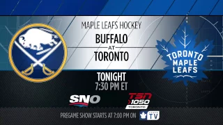 Maple Leafs Game Preview: Buffalo vs Toronto - January 17, 2017