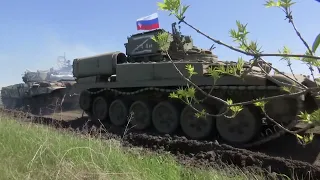 Российский рембат на Украине проводит работы по ремонту военной техники в полевых условиях
