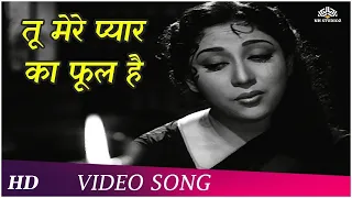 Tu Mere Pyar Ka Phool Hai | Dhool Ka Phool (1959) | Mala Sinha | Lata Mangeshkar | Bollywood Song