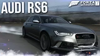 AUDI RS6 - ТЕСТ-ДРАЙВ, ТЮНИНГ И ЗАМЕРЫ! (FORZA MOTORSPORT 7)