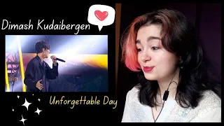 Dimash Kudaibergen - Unforgettable Day (Gakku) [Reaction Video] 😮 I Never Heard a Note SO HIGH! 💖