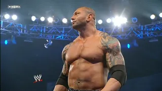 Batista vs. Kane - SmackDown 11/27/2009 (1/2)