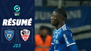 SC BASTIA - AC AJACCIO (1 - 0) - Résumé - (SCB - ACA) / 2023-2024