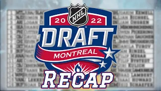 2022 NHL Draft FULL RECAP | Rounds One through Seven
