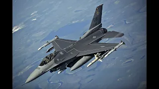 Играем в War Thunder выкачиваем F-16