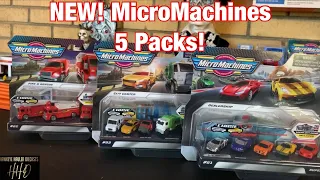 NEW! MicroMachines 5 Packs!