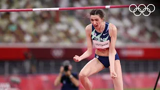 Мария Ласицкене стала олимпийской чемпионкой в прыжках в высоту! 🥇 #Shorts