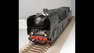 Die Versuchs-Stromlinienlok 03 154 der "Adler Modellbahnmanufaktur" - Teil 16.