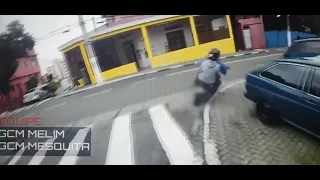Bike Thief Pulls Gun On Police!