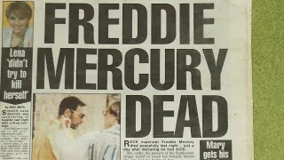 Freddie Mercury - Death reports UK News 1991