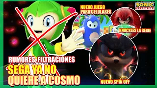 Cosmo no regresará | ¿Nueva Serie de Shadow? | Nuevo juego para Android y iOS | Sonic Mix