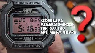 TUTORIAL : Cara Setting Lengkap G-SHOCK DW5600 (mengatur waktu tanggal Alarm SIG dan flash )
