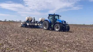 Гаркуша Василь. Посів соняшника No-till Kinze interplant!