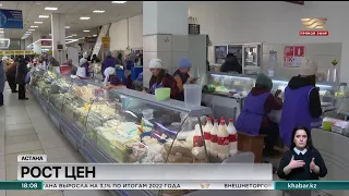 Инфляция в Казахстане продолжает расти