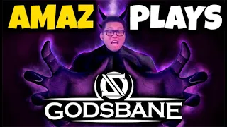 Godsbane!! Amaz Plays new 1v1 Auto Battler