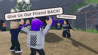 Crazy Man Kidnapped Our Friend.. We Got Revenge.. (Roblox)