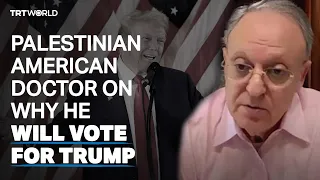 Furious at Biden, Palestinian American doctor explains why he supports Trump