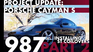Cayman Coilovers Part 2 Rear Suspension