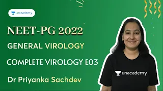 NEET PG | General Virology | Complete Virology E03 | Dr Priyanka Sachdev
