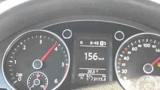 VW PASSAT 7  VII TDI 140 0-160 km/h