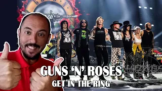 ( REQUEST ) FIRST TIME HEARING GET IN THE RING - GUNS 'N' ROSES REACTION