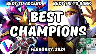 Best Champions Ranked & Tier List - Best Champions to Ascend & 7 Stars to Rank - February 2024 MCoC