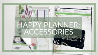 Know Your Worth Classic Budget Companion Pack & Happy Place Classic Accessory Pack | Happy Planner