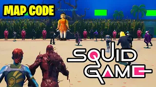 How To Get The Squid Game MAP Code in Fortnite! (The Squid Game Creative Map Code)
