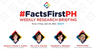 #FactsFirstPH Research Briefing: Misogyny, disinformation, and propaganda