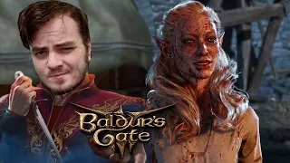 Мэддисон идет к таверне в Baldurs Gate 3 #4