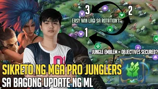 SIKRETO NG MGA PRO JUNGLERS NGAYONG PATCH | MOBILE LEGENDS