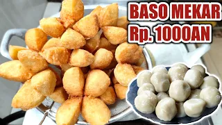 BEGINI CARA BUAT BASO GORENG MEREKAH TANPA AYAM!! JUAL 1000AN UNTUNG BANYAK | IDE JUALAN MODAL KECIL