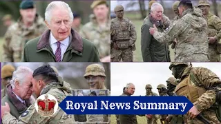 King Charles Witnesses Defensive Training Exercise for Ukrainian Troops