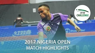 2017 Nigeria Open Highlights: Antoine Hachard vs Joshua Oladiran (R64)