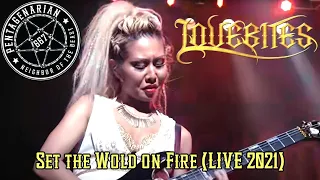 HEATING THIINGS UP!! Lovebites - Set the World on Fire (LIVE - Ride for Vengeance Tour 2021)