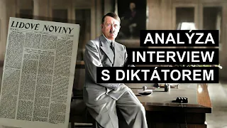 Adolf Hitler interview | Rozhovor s diktátorem | Analýza mediální gramotnosti