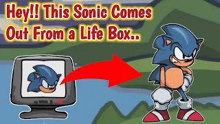 Hey !! This Sonic Comes Out From a Life Box | FNF Vs. Extra Sonic Life (Fleetway Comics) Revival