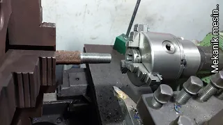 Lathe tool to make it easier to make threads and make hexagonal holes