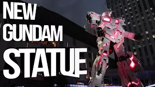 IT TRANSFORMS!! | The New Unicorn Gundam Statue in Odaiba, Japan