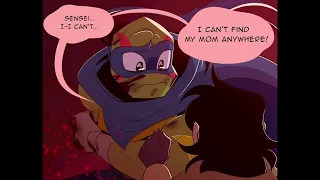 They’re gone. (ROTTMNT MOVIE COMIC DUB)