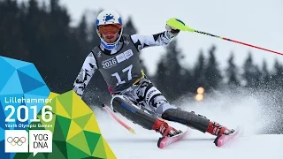 Slalom - Manuel Traninger (AUT) wins Men's gold | Lillehammer 2016 Youth Olympic Games