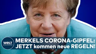 CORONA-GIPFEL: Geimpfte, Ungeimpfte! Merkel und die Ministerpräsidenten legen neue Regeln fest