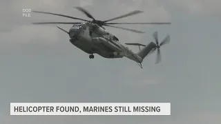 Marine helicopter goes down with 5 aboard in mountainous area outside San Diego