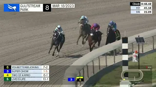 Gulfstream Park Carrera 8 (The Hutcheson Stakes) - 18 de Marzo 2023