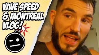 I AM SPEED! || Smackdown Detroit & Raw Montreal Vlog